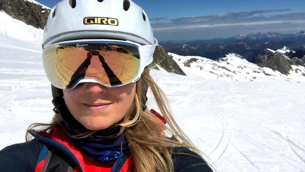 ...in die Kamera lächeln...