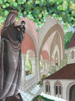 "L'abbaye de Fontenay"
The Fontenay Abbey