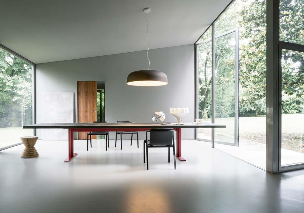 Lema Memo jedilna miza in Bai Lu stoli