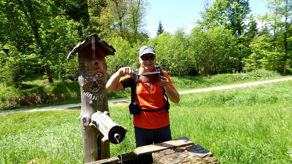 Frisches Quellwasser