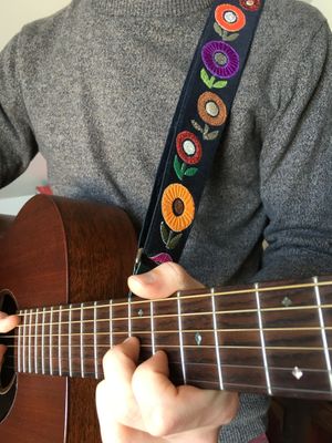 Sangle de guitare unique