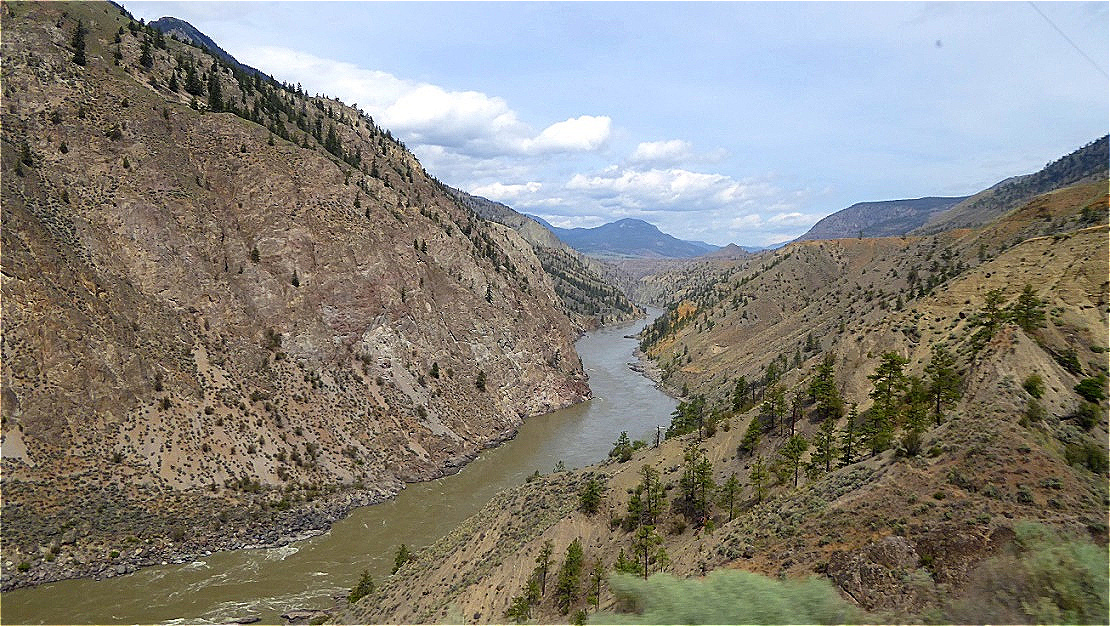 Die Fraser Schlucht - gefürchtetes Wildwasser bei den Goldsuchern !