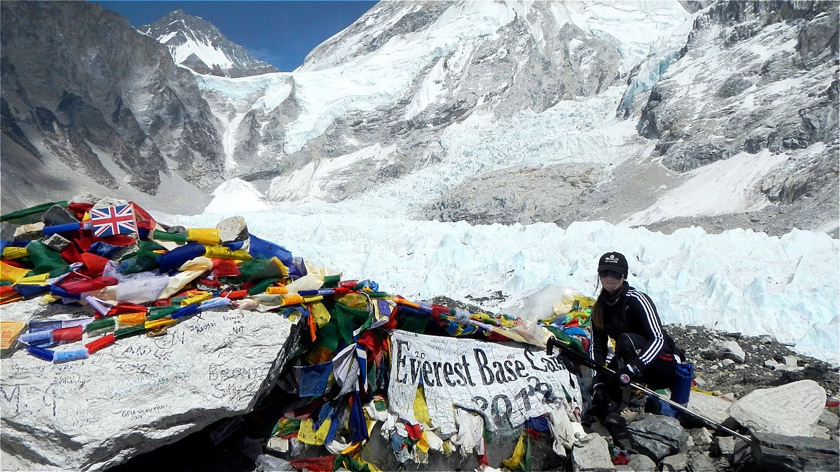 Everest South Base Camp -  5.364 m Nepal - April 2013