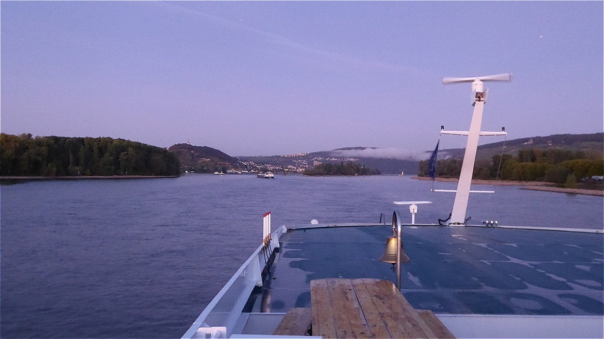 Früher Morgen vor Bingen