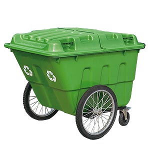 Κάδος απορρυμάτων 400L Με ανατροπή