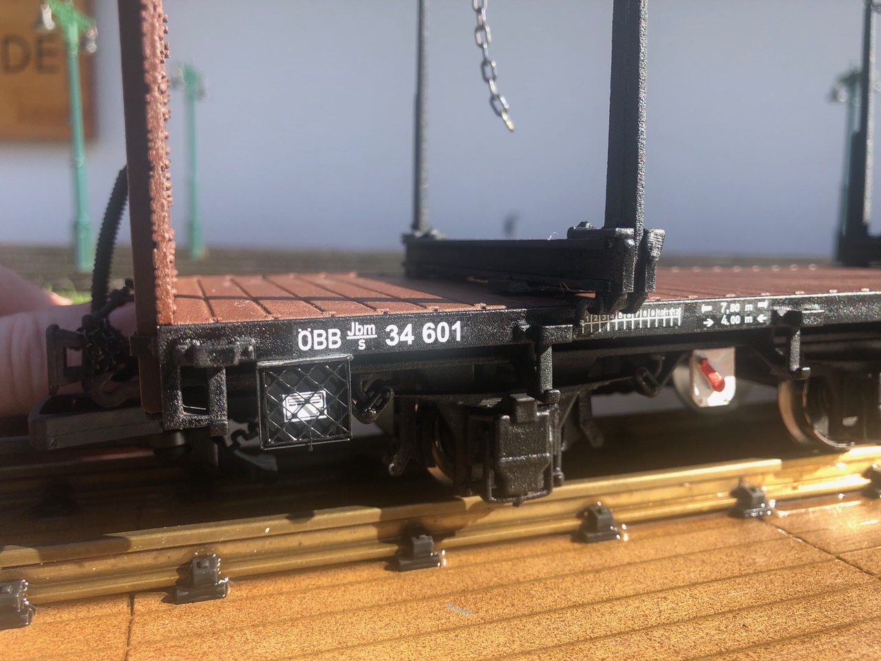 Jbm 34601 Rungenwagen  1926 - 3-Achser - GBS Rahmen
