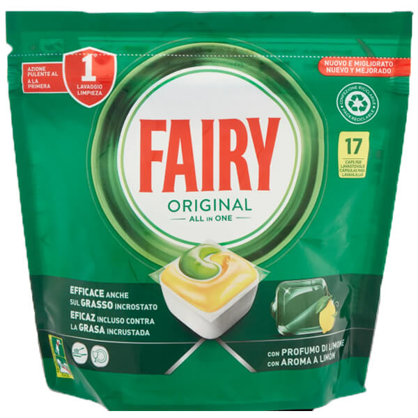 Ταμπλέτες Fairy Original 17 Τεμ