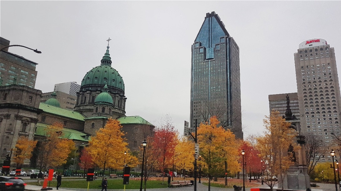 Herbstlicher Park