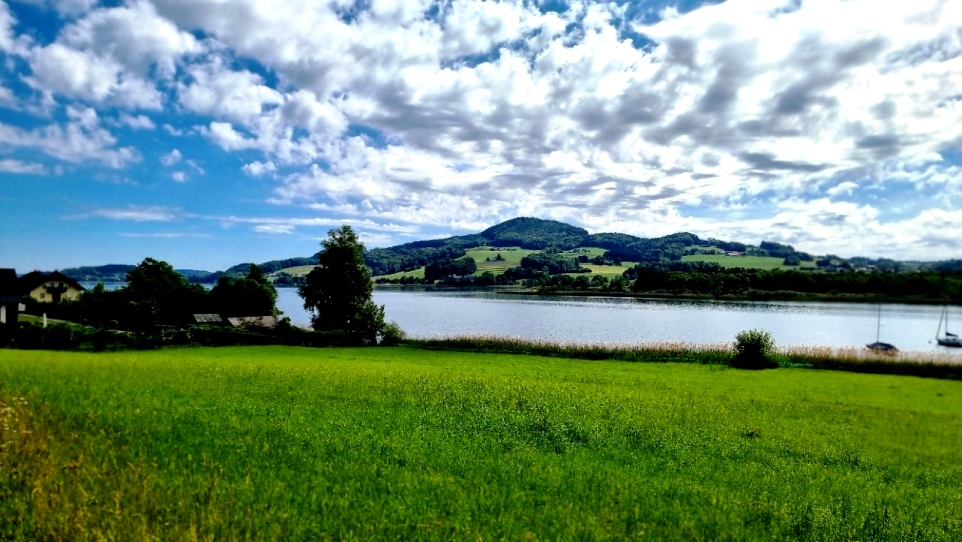 Obertrumer See mit Buchberg