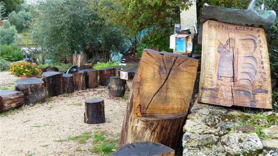 "Punto Sosta" - Rastplatz