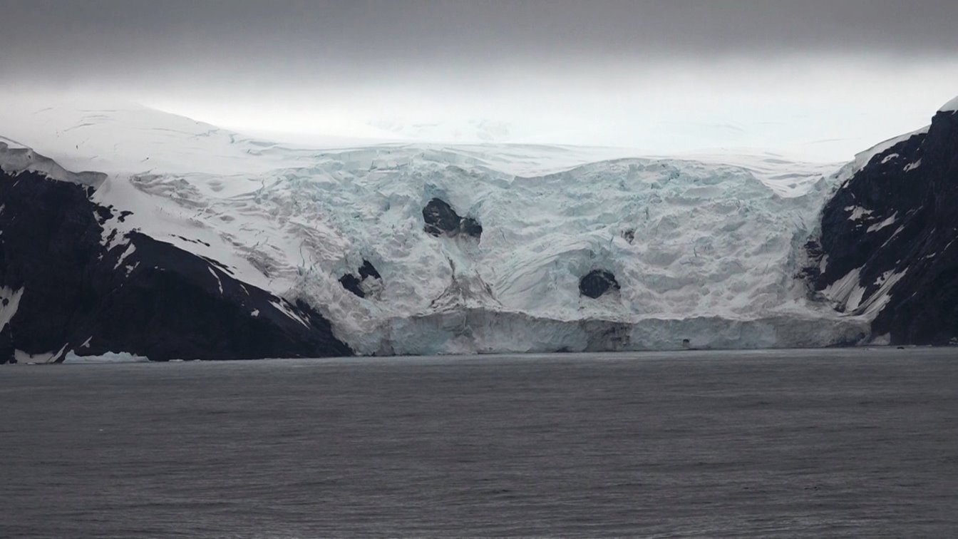 Mächtiger Gletscherbruch