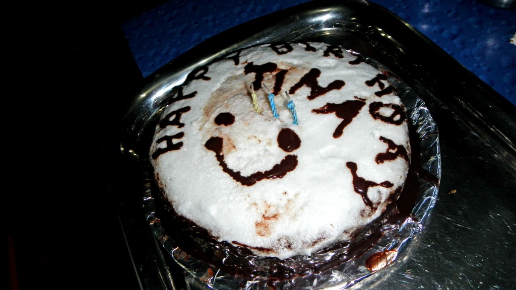 Wir feiern minen Geburtstag in Gorak Shep