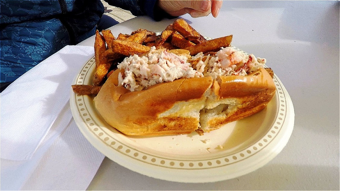 Köstlicher "Lobster Roll"