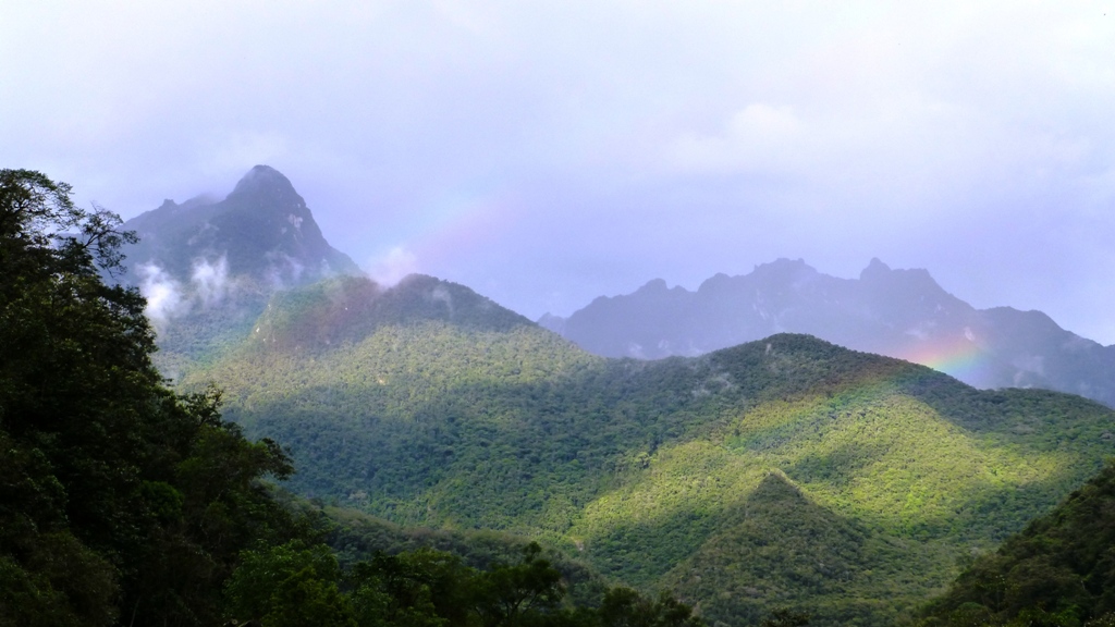 Auf dem Weg nach Machu Picchu
Regenbogen säumen unseren Weg