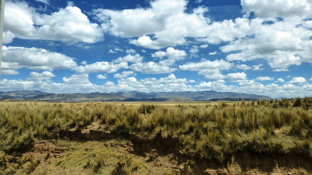 
Im Hochland Perus
Fahrt zum Titicacasee
