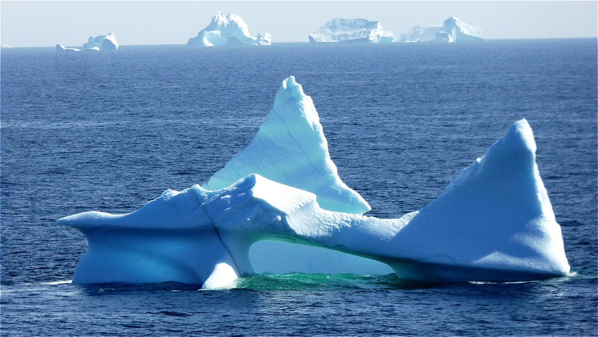 Sie treiben hinaus in die offene See !