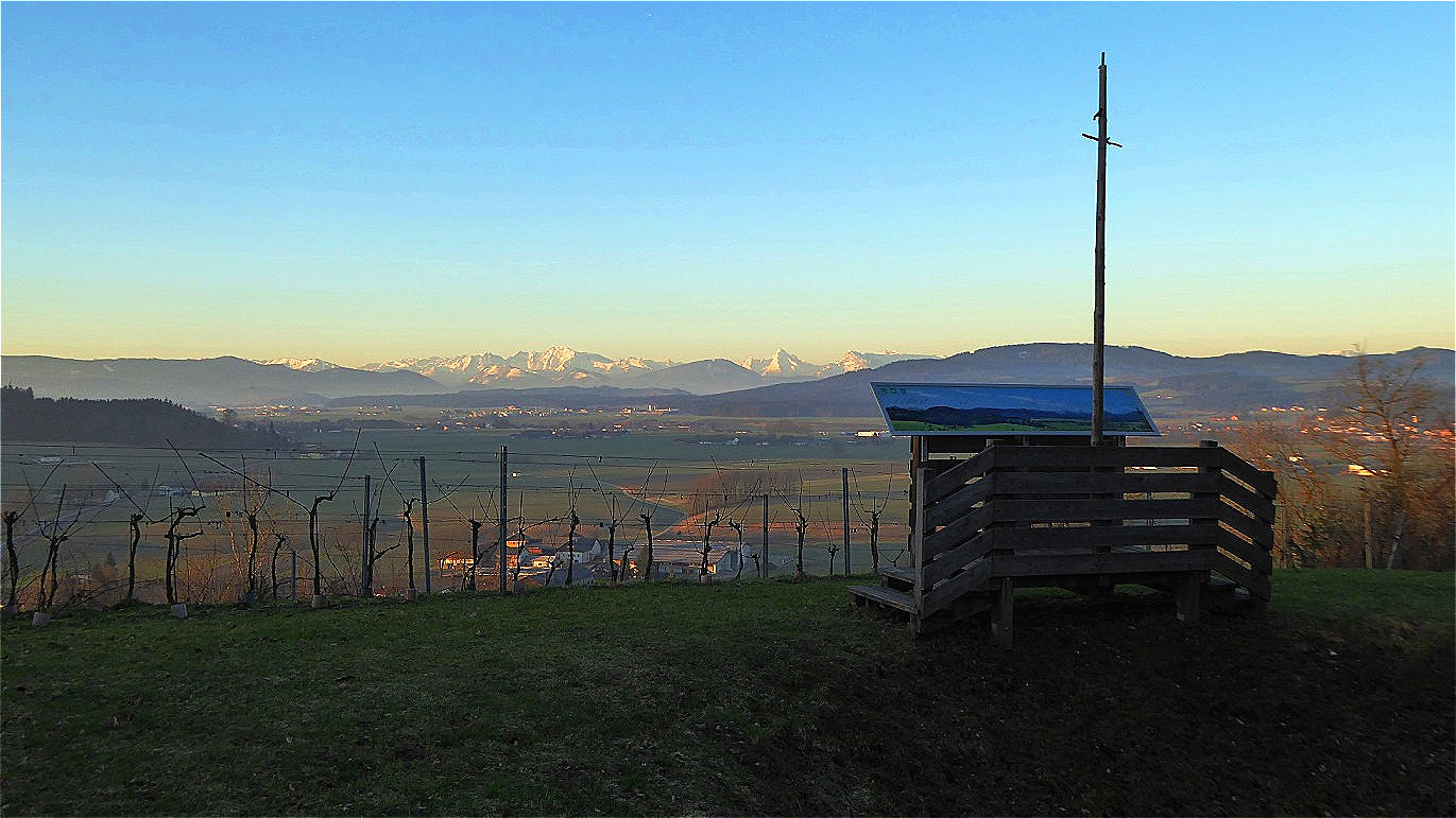 Vor der Panoramakarte