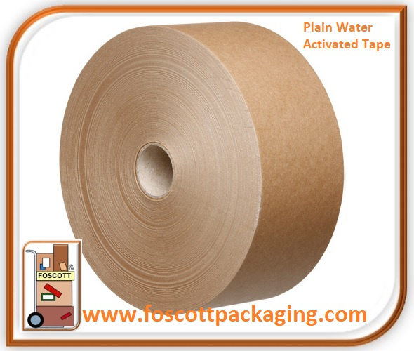144 ROLLS BUFF BROWN WIZARD TAPE STRONG PACKAGE TAPE CARTON SEALING 48MM X 66M 