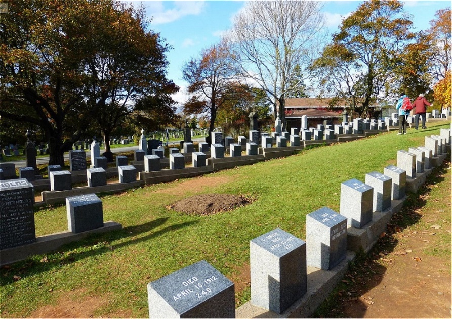 Gräber der Titanic-Opfer