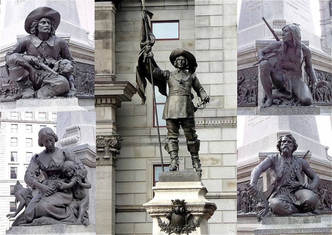 Am Säulensockel - berühmte Personen aus der Frühgeschichte Montreals