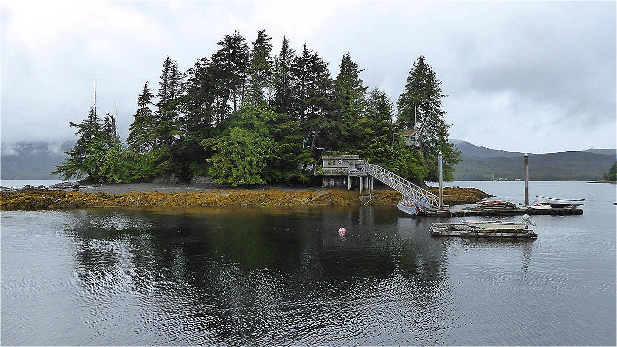 Versteckter Inselwohnsitz