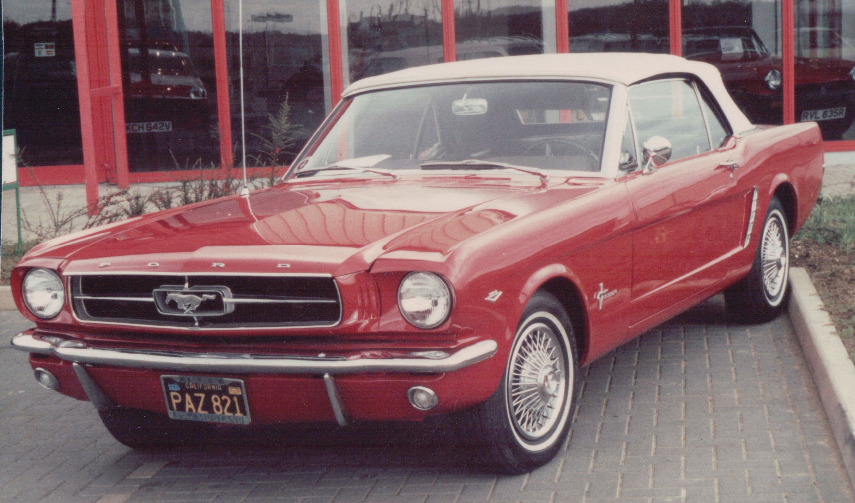1964 4.7 Mustang, Corby, 1992