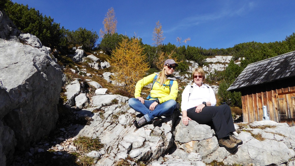 Rast in der warmen Oktobersonne