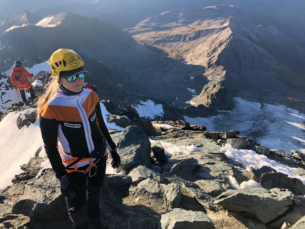 Auf dem Gipfelplateau