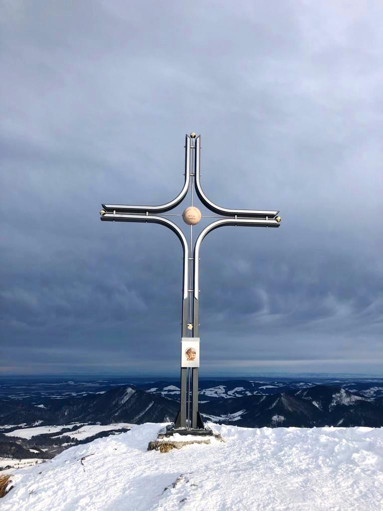 Wieserhörndl - das neue Gipfelkreuz