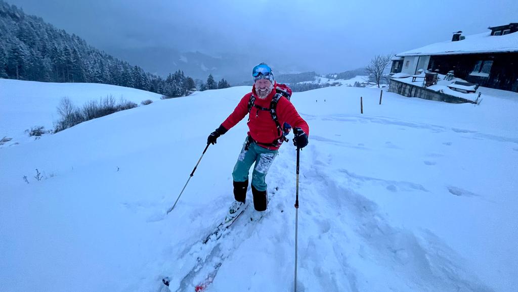 21. Jänner 2023 - Von Sachrang auf die Altkaser Alm 1.279 m