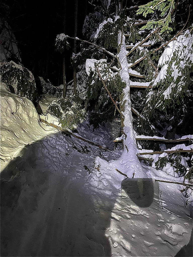 10. Jänner 2024 - Aufstieg Zinkenstüberl-Hallein