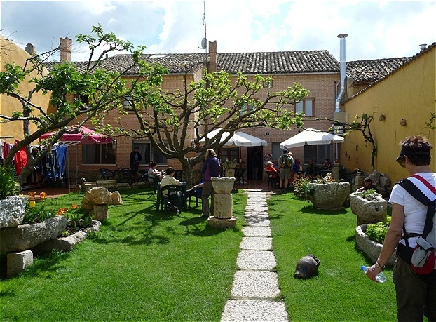 Kurze Rastpause im Schatten