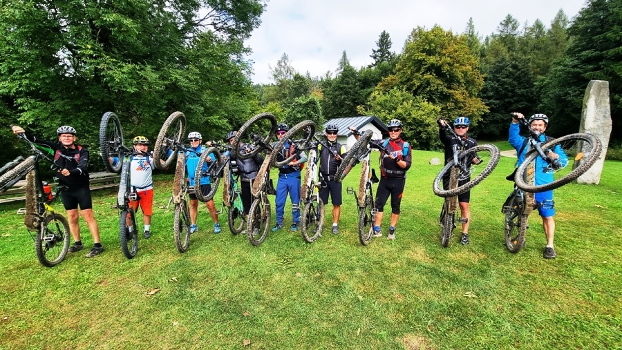 Bikertreff auf der Burgstall