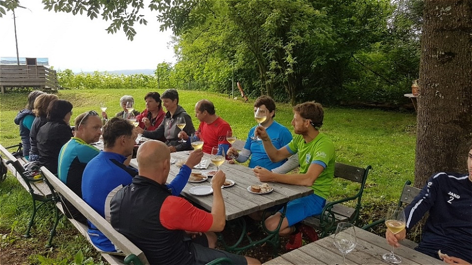 Verkostung unseres Schlossbergweines