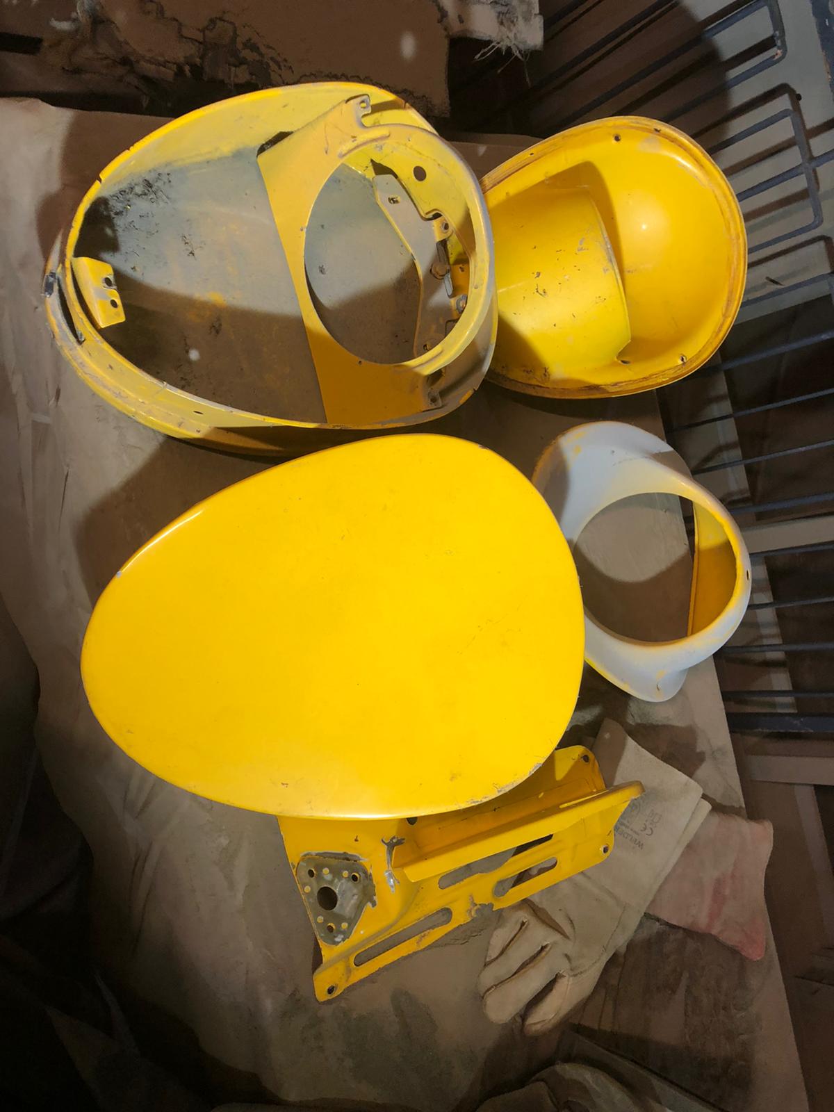 Schlafaugen eines Opel GT