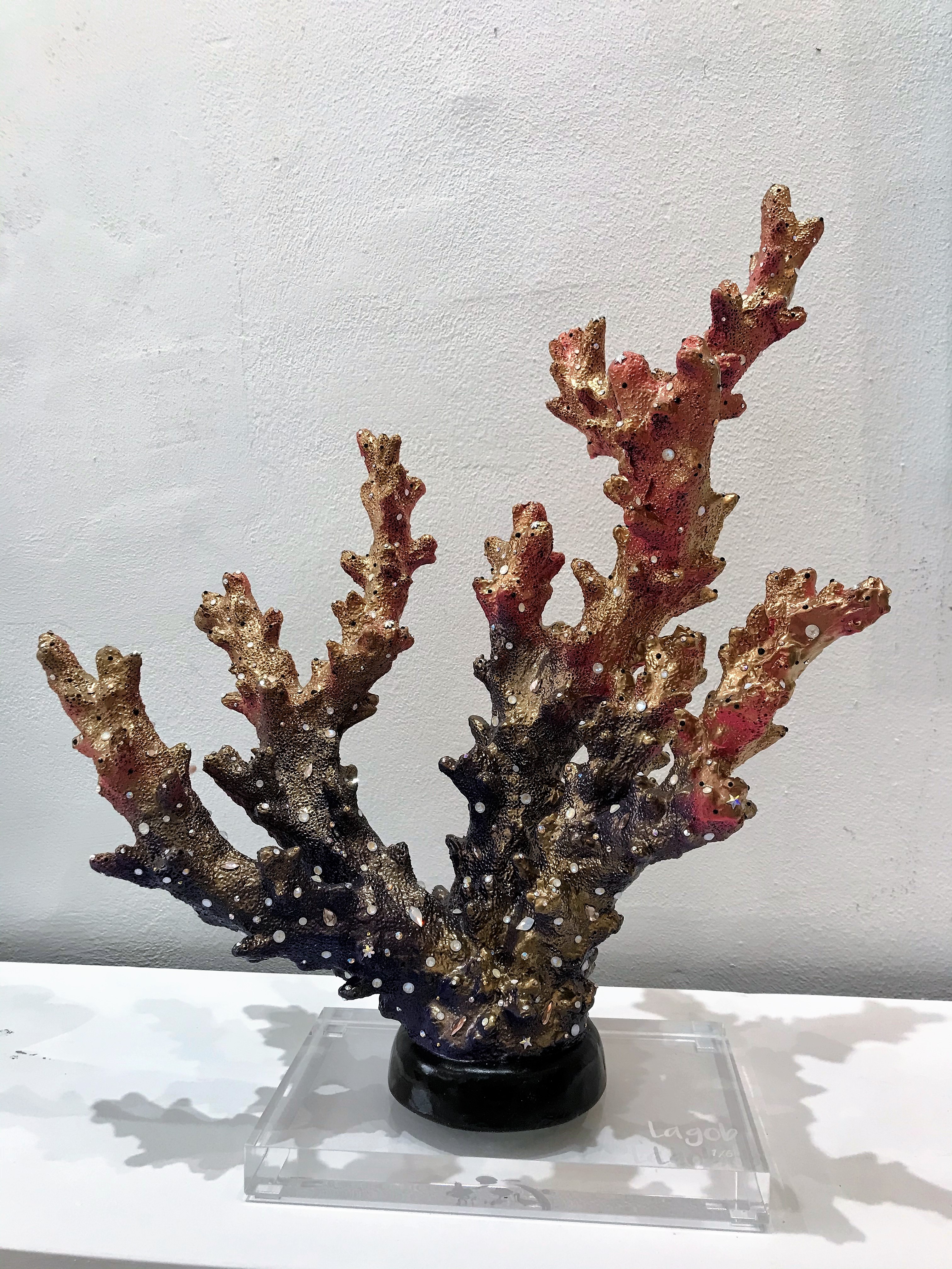 Coral glam (sculpture robert lagob galerie art robert deniau mougins)