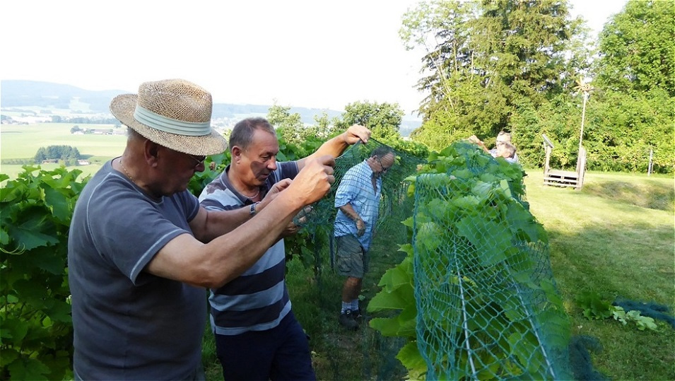 Es geht los - Arbeit im Team !