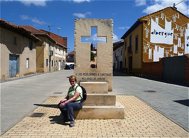 Denkmal für die Jakobspilger