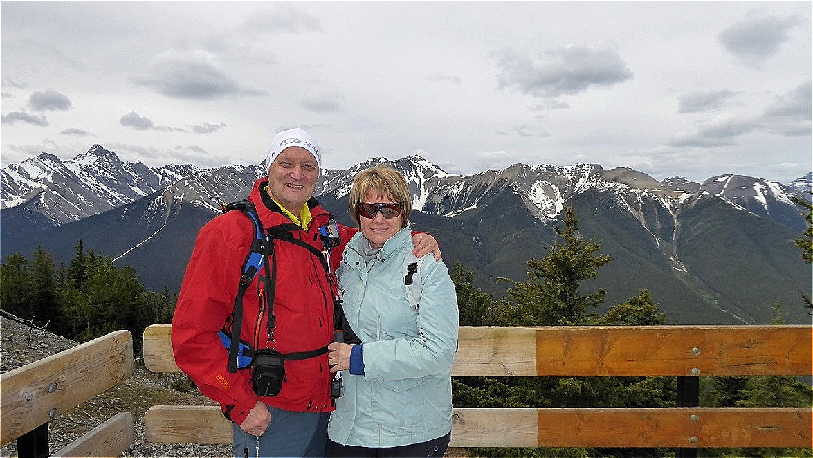 In den kanadischen Rockies - Sulphur Mountain