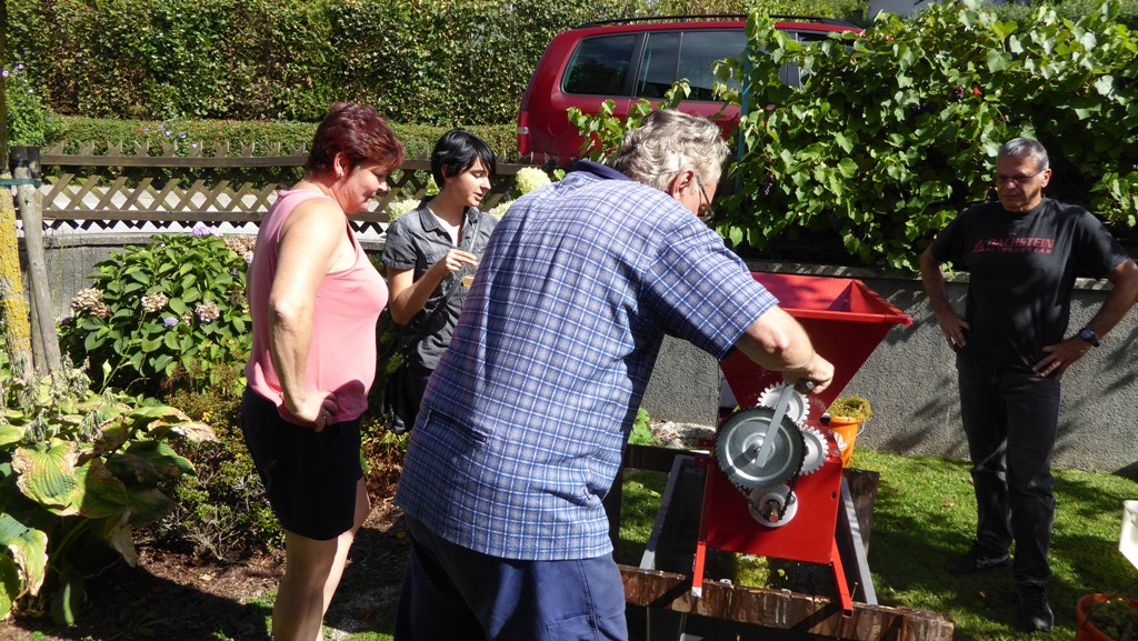 Rudi voll in Fahrt !