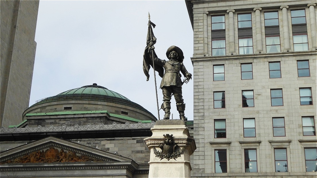 Stadtgründer Paul Chomedey de Maisonneuve