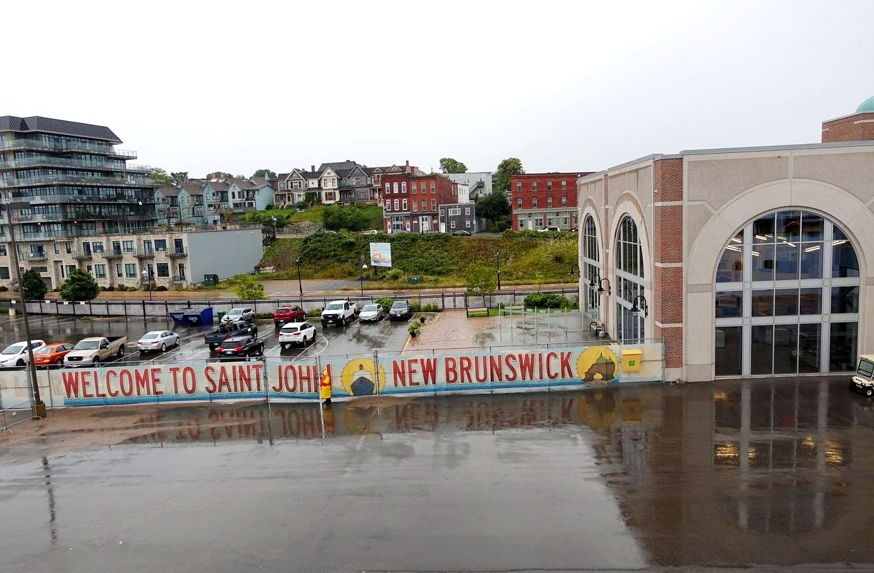 Im Hafen von Saint John