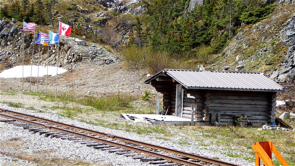 Grenzpunkt Kanada - USA