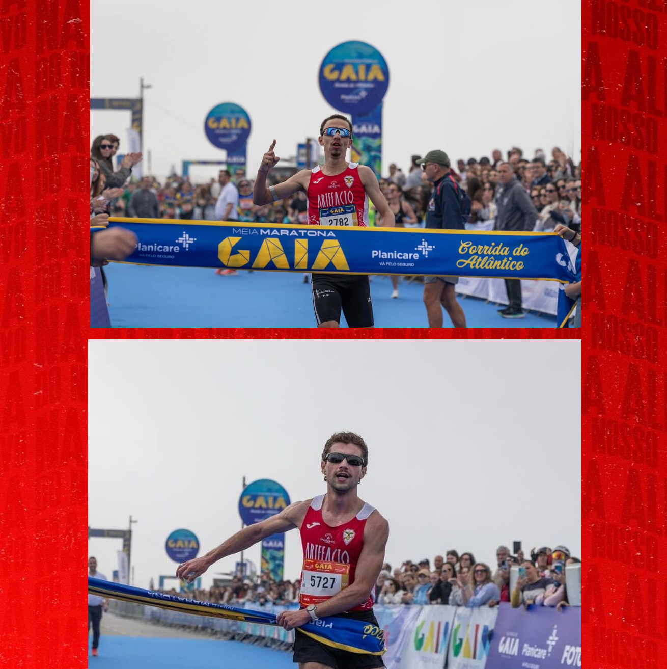 Meia Maratona de Gaia 2026 Corrida do Atlântico 
foi dominada por atletas do Salgueiros !!
Bernardo Rocha foi o vencedor da Meia Maratona 
com um tempo de 1h05m46s.
Tiago Silva foi o vencedor dos 10km com 
um tempo de 31m12s.
Parabéns a todos!!!