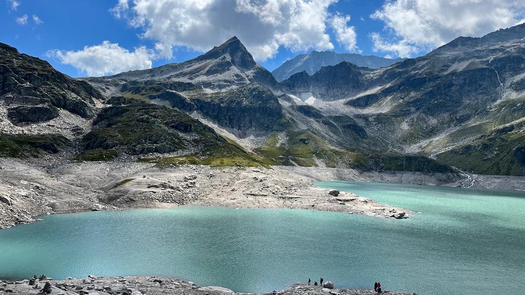 Blick hinüber zum Mendelzkopf - unser heutiges Ziel