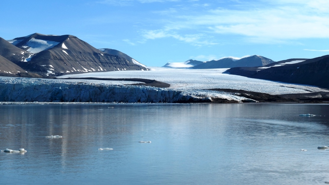 Zwei Gletscher treffen aufeinander !
