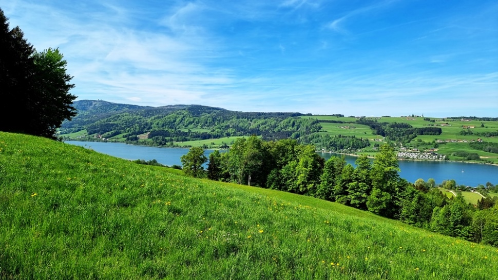 Hinunter in Richtung Oberhofen