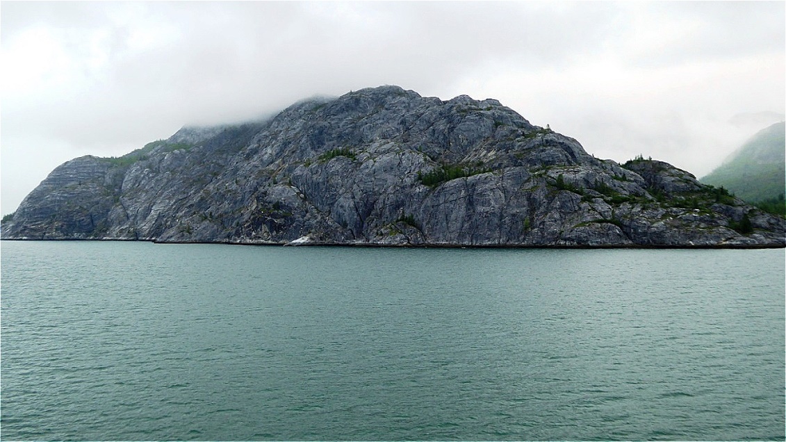 Einfahrt in die Glacier Bay