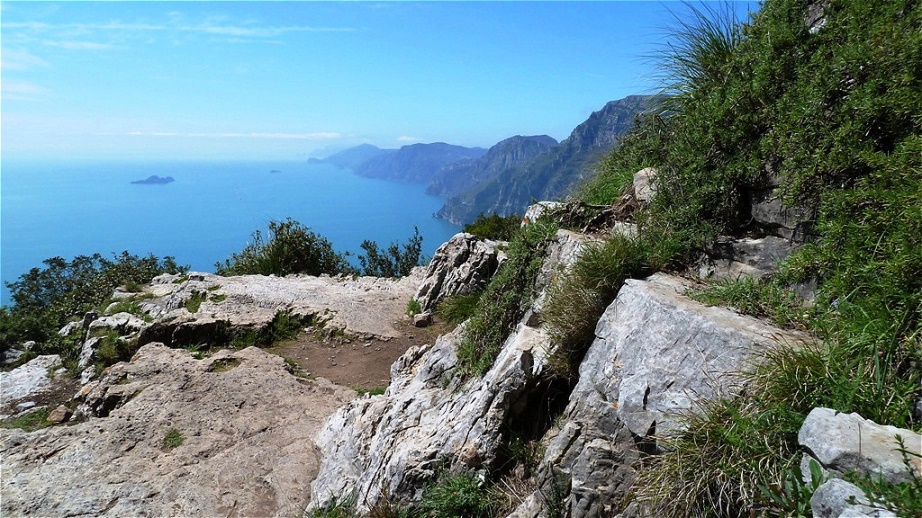 Die Inselgruppe "Li Galli" angebliche Heimat von Odysseus' Sirenen