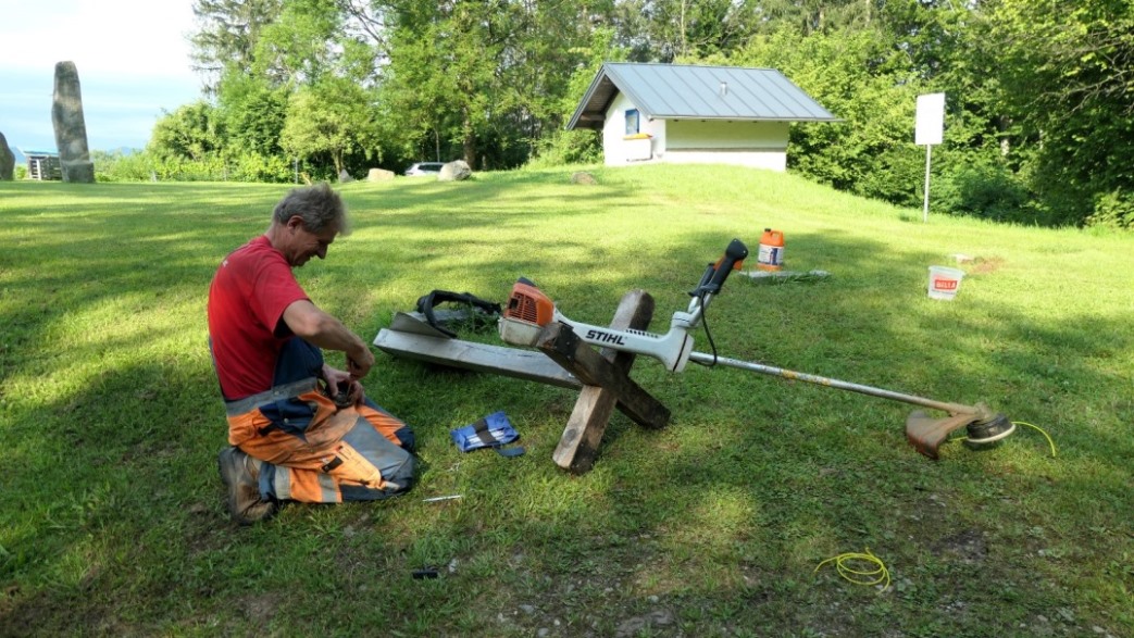 Unterstützung durch Gemeindearbeiter
